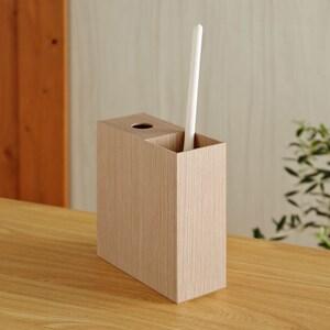 木目調ハンディワイパースタンドの商品写真