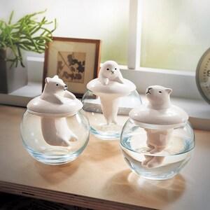 アニマルのドーム型自然気化式加湿器 【卓上加湿器】の商品写真