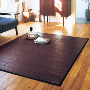 アジアンテイストにも合うひんやり竹ラグの商品写真