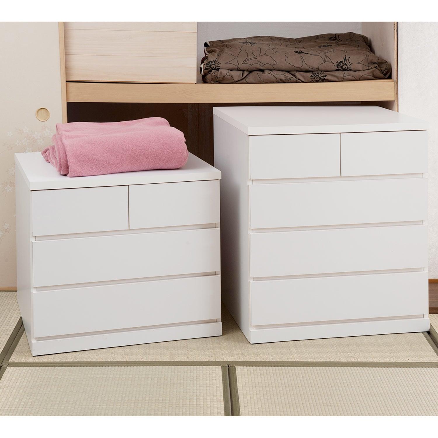 隠しキャスター付き。押入れ収納チェスト <奥行65cm>の商品写真