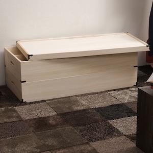 5タイプから選べる桐衣装箱[日本製] <奥行42cm>の商品写真