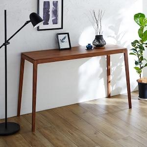ウォルナット材のコンソールテーブルの商品写真