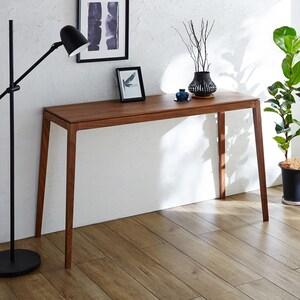 ウォルナット材のコンソールテーブルの商品写真