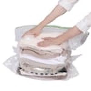 上から押すだけマチ付き圧縮袋 2個セット <布団用/衣類用>の商品写真