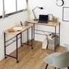 【超特価商品】2台買うとL字にできる!シンプルワークデスク 【パソコンデスクとしても】の商品写真