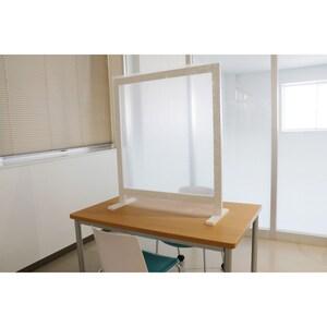 市販のポリ袋で何度も使用できる!飛沫ガードパネルの商品写真