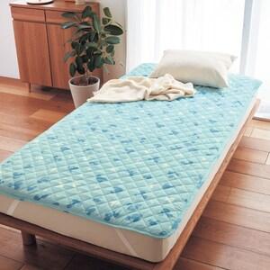 ソフトダブルガーゼの敷きパッド「ミッキーモチーフ」の商品写真