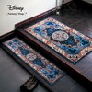 落ちついた暮らしになじむジャカード織りの玄関マット「ミッキーモチーフ」の商品写真