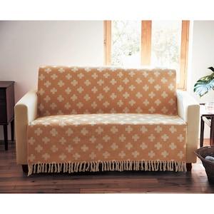 北欧調デザインのインド綿マルチカバー・ソファーカバーの商品写真