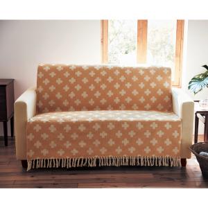 北欧調デザインのインド綿マルチカバー・ソファーカバーの商品写真