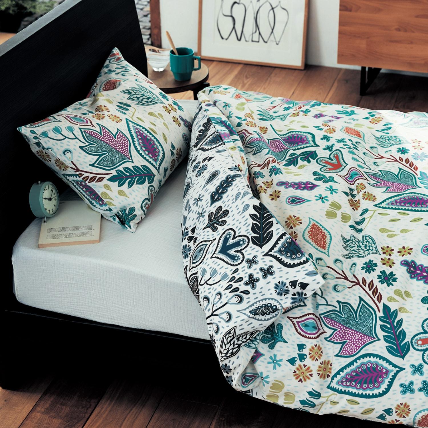 北欧デザインの綿素材を使った布団カバーセット[日本製] <2点セット>の商品写真