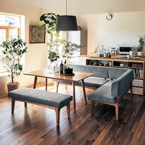 空間を広く使おう。カバーリングダイニングソファーの商品写真