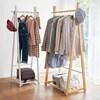 【タイムセール】 折りたたみ式木製ハンガーラック <幅60/幅85cm>の商品写真