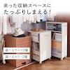 【4月28日までタイムセール】 9サイズから選べる押入れ・クローゼット収納ブックワゴンの商品写真