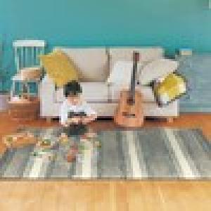 洗える防ダニ加工ラグの商品写真