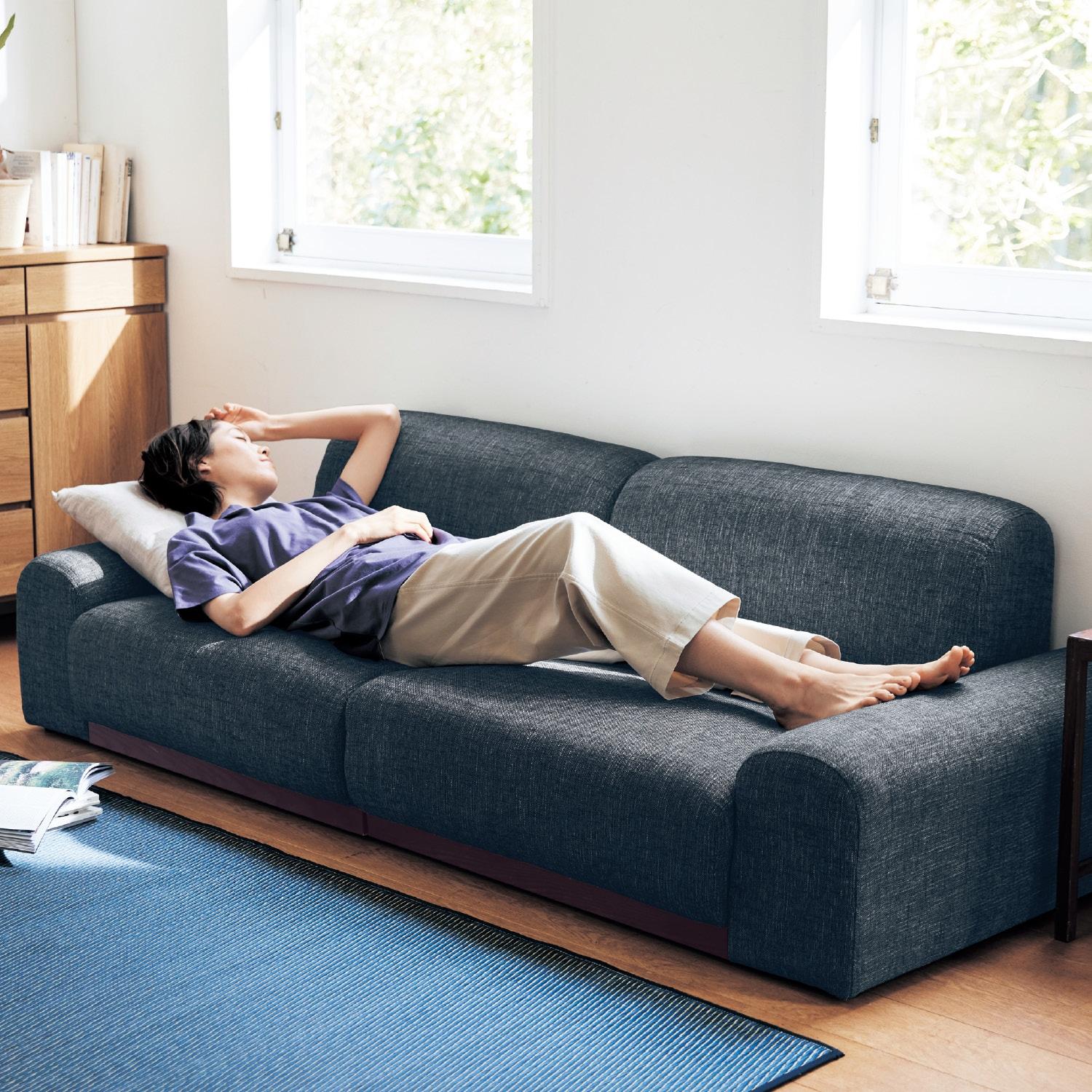 耐久性にこだわったローソファー <2人掛け/3人掛け>の商品写真