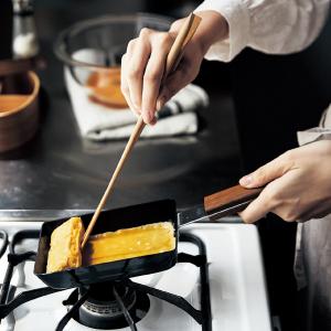 鉄製の卵焼きフライパン[日本製]の商品写真