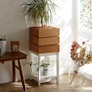 オーク材のフラワースタンドの商品写真