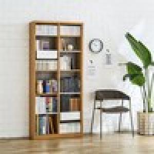 [日本製]棚板と引出しの位置を選べるオープンラックの商品写真