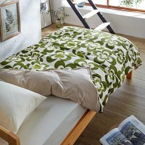 肌にあたる面だけ洗える全辺ファスナーの掛け布団カバー(肌面マイクロファイバー)の商品写真