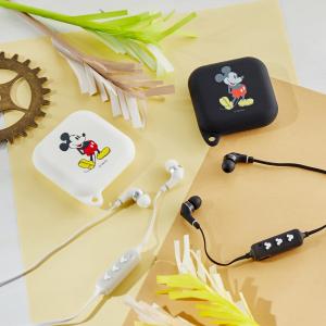 ワイヤレスステレオイヤホン&シリコンポーチ「ミッキーマウス」の商品写真