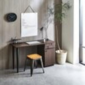 [日本製]引出し付きモダンワークデスクの商品写真