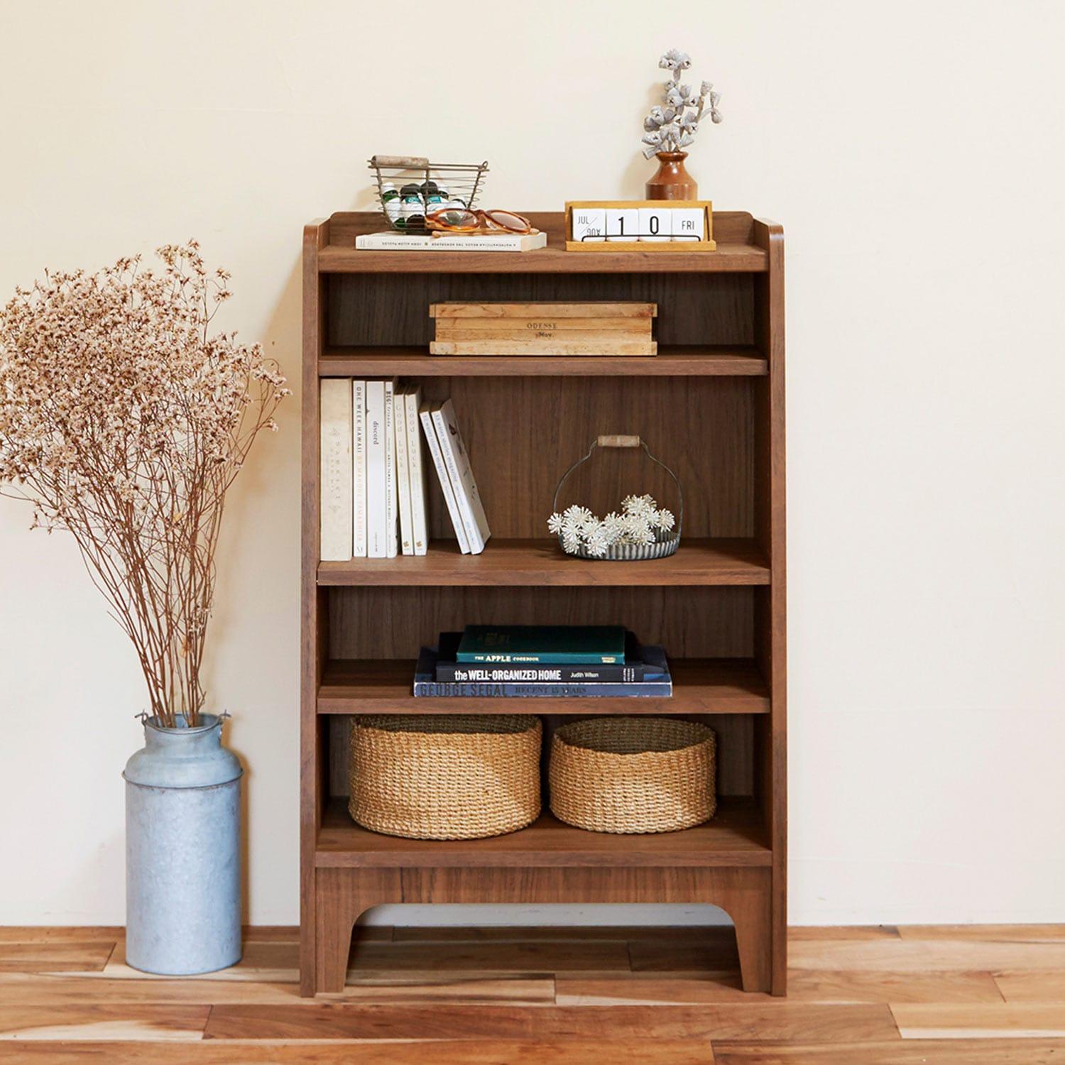 シンプルで馴染みのいいリビングラックの商品写真