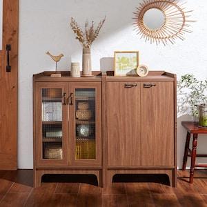 シンプルで馴染みのいいリビングキャビネットの商品写真