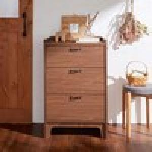 シンプルで馴染みのいいリビングチェストの商品写真