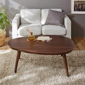 天然木のたまご型こたつテーブルの商品写真