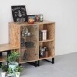 西海岸テイストのオープンラックの商品写真