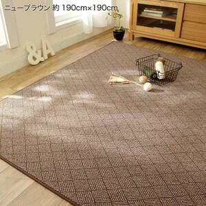 ウール100%の防ダニ加工のラグの商品写真