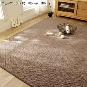 ウール100%の防ダニ加工のラグの商品写真