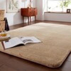 寝ころびたくなるふわふわシャギー低反発ウレタン入り厚敷きラグの商品写真