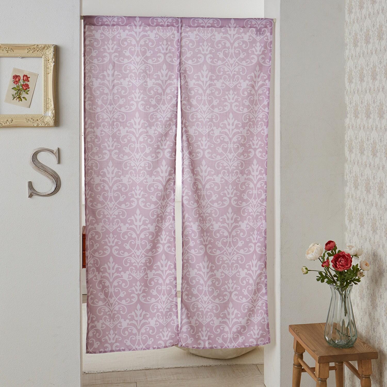 エレガンスデザインのプリントのれん「ミッキーモチーフ」の商品写真