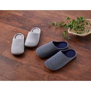 シンプルボーダーのルームシューズの商品写真
