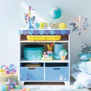 小さいうちからずっと使いやすい。ボックス付きおもちゃ収納ラック(選べるキャラクター)の商品写真