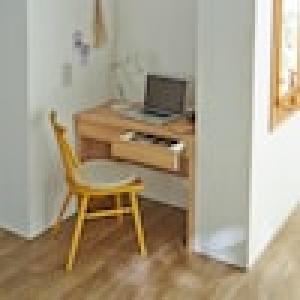 【幅1cmピッチサイズオーダー】奥行が選べるパソコンデスク <幅60~120cm>の商品写真