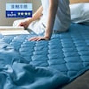 【4月27日までまとめ買いでお得】 【ひんやり】ひんやり加工をプラスしたもっちり接触冷感敷きパッドの商品写真