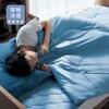 【4月27日までまとめ買いでお得】 【ひんやり】ひんやり加工をプラスしたもっちり接触冷感キルトケットの商品写真