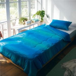 グラデーションの美しい接触冷感寝具3点セットの商品写真