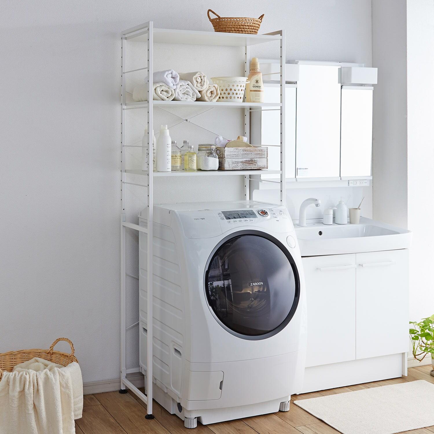 洗濯機上ランドリーラックの商品写真