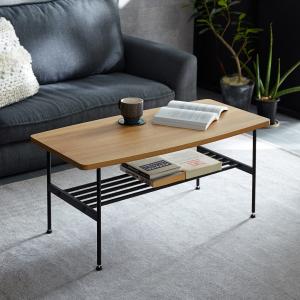 マニッシュテイストのリビングローテーブルの商品写真