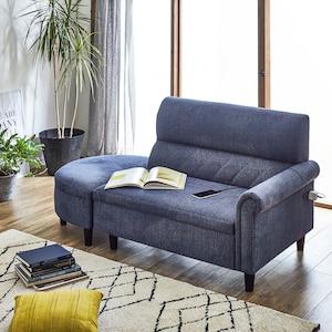 引っ掻き傷に強い!収納スペース付き組み替えソファーの商品写真