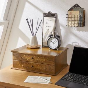 デスク上A4書類が収納できるチェストの商品写真