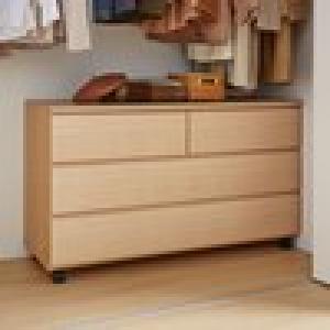 [日本製]キャスター付きクローゼット収納チェストワゴン <奥行45cm>の商品写真