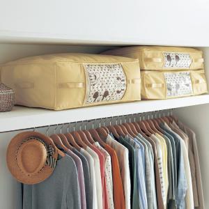 防ダニ・抗菌防臭のクローゼット用布団収納袋「ミッキー&フレンズ」の商品写真