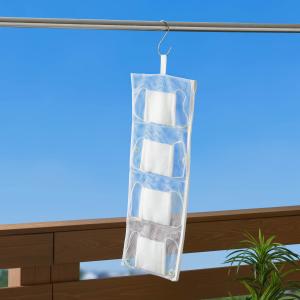 まとめて干せるマスク用洗濯ネット S字フック付の商品写真