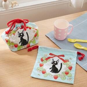 巾着袋(ストロベリーリース)の商品写真