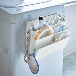 洗濯機横マグネット収納ポケット 【マグネットで貼付け】の商品写真